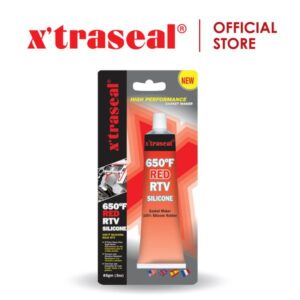 X'TRASEAL RTV RED SILICONE 650F 85G