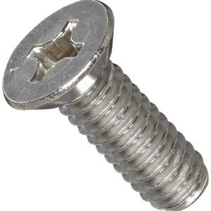 STEEL GI 819 MACHINE SCREW, FLAT HEAD  #5 x 5/8” (M5 x 16MM)