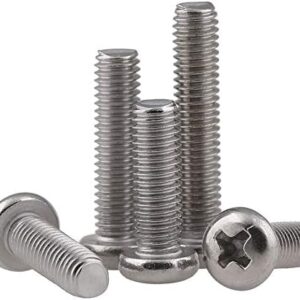 STEEL GI 818 MACHINE SCREW PAN HEAD #5 x 1-1/4” (M5 x 30MM)