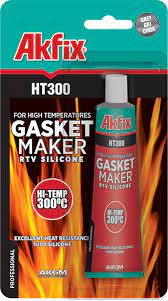 AKFIX HT300 TUBE SILICONE B85GR BLACK