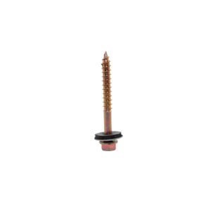 PATTA Type-17 Wood Screw Hex Washer (Y Zinc) #12 x 3" (5.5 x 75mm)